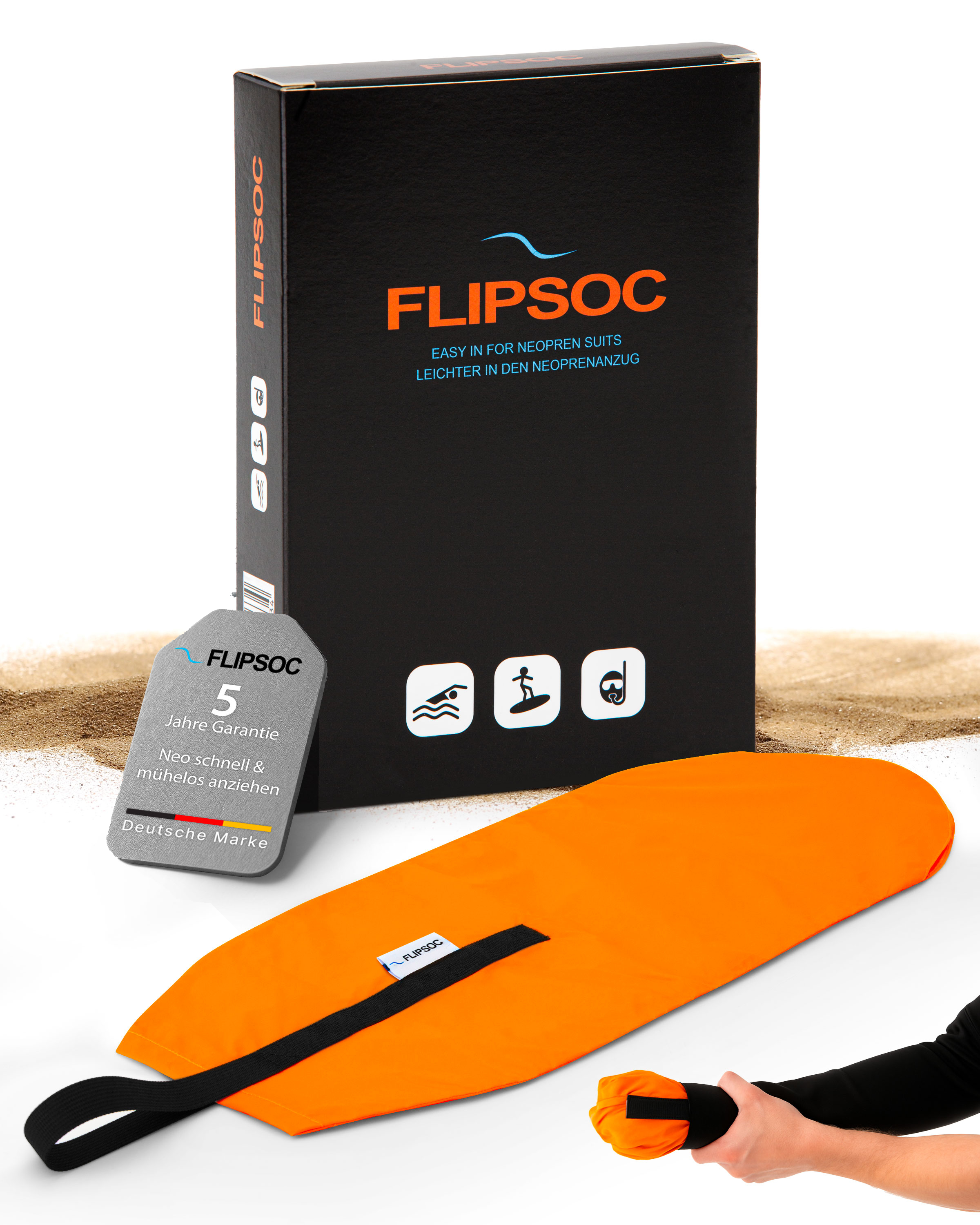 FlipSoc Neoprenanzug-Anziehhilfe
