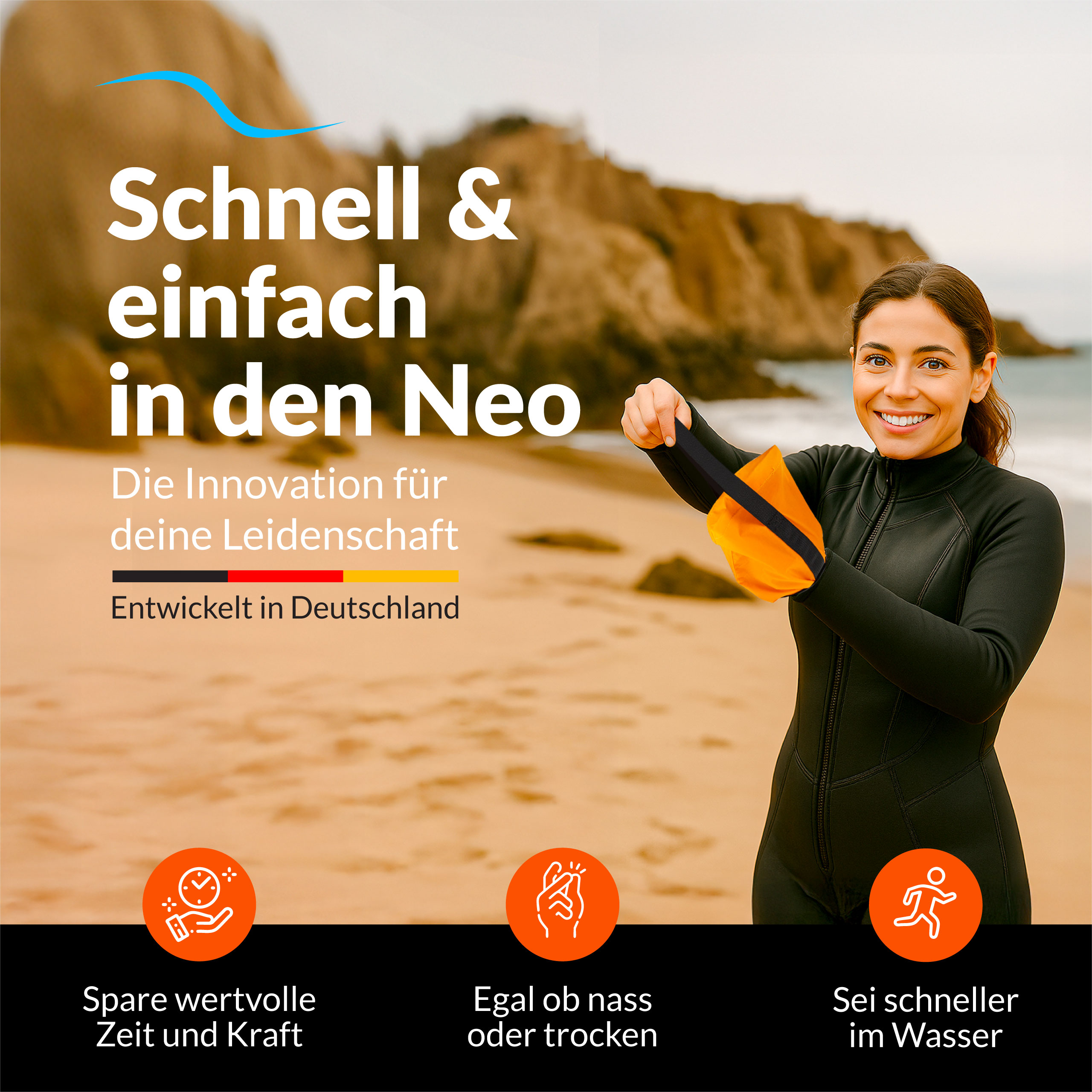 FlipSoc Neoprenanzug-Anziehhilfe